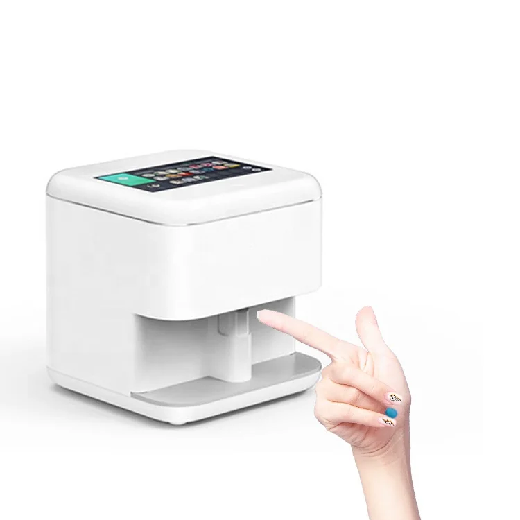 Operating easily one click nail printer Nail printer