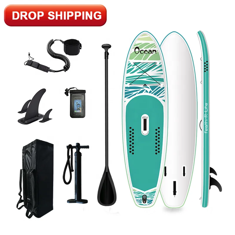 FUNWATER Drop Shipping wholesale inflatable sup paddle board sup board fun water longboard surf