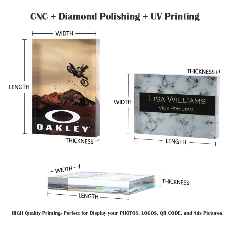 5x7 Inches Clear Acrylic Plaque Sheets 8 x 10 PET Acrylic Plexiglass Sheets 1mm Acrylic Display Sheet