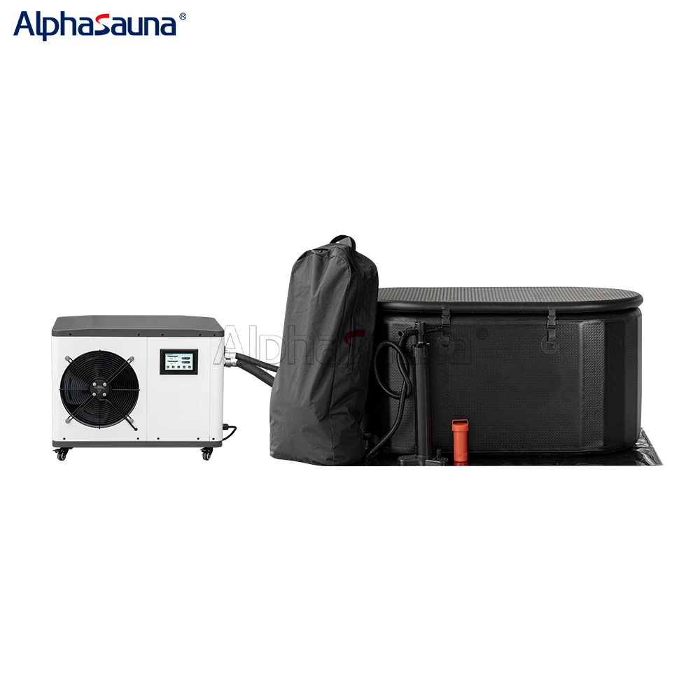 Folding Inflatable Portable Ice Bath Tub Cold Spa for Adults