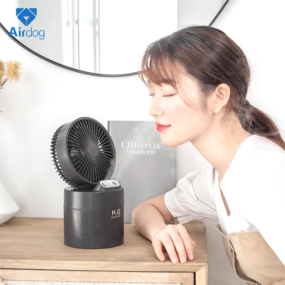 humidifier  Rechargeable Portable Mist Fan For Room Office