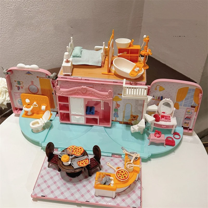 Koala Diary, RV, Family, Storage, Transformation, Bus, Villa, Doll House, Car Model, Toy Girl Gift