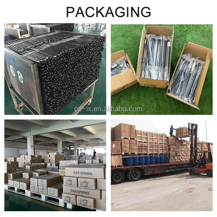 Hydraulic Lift gas Cylinder gas spring 80n Cover With Customized Size And Force