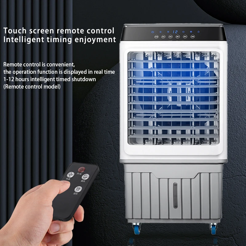 120W 6000cmh Large Cell Tower Evaporative Air Cooler Chinese Manufacturer Intelligent Remote Control Electric New Condition