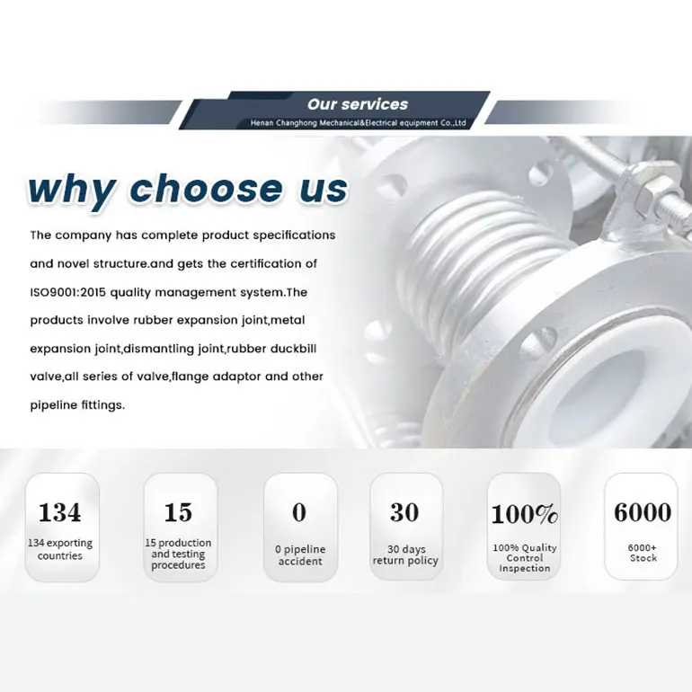 Stainless Steel Braided Hydraulic Hose Welded Metal Bellows Expansion Joint