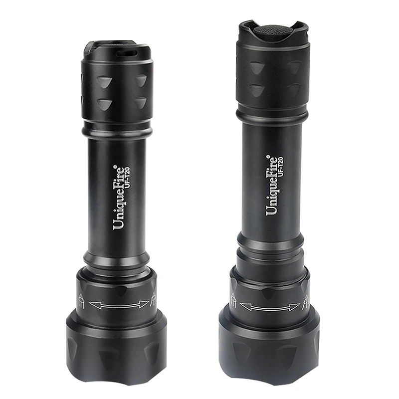 UniqueFire T20 1200lm 10W White Light LOGO Custom Portable Fishing Camping Night Walking LED Hunting Outdoor Torch Flashlight