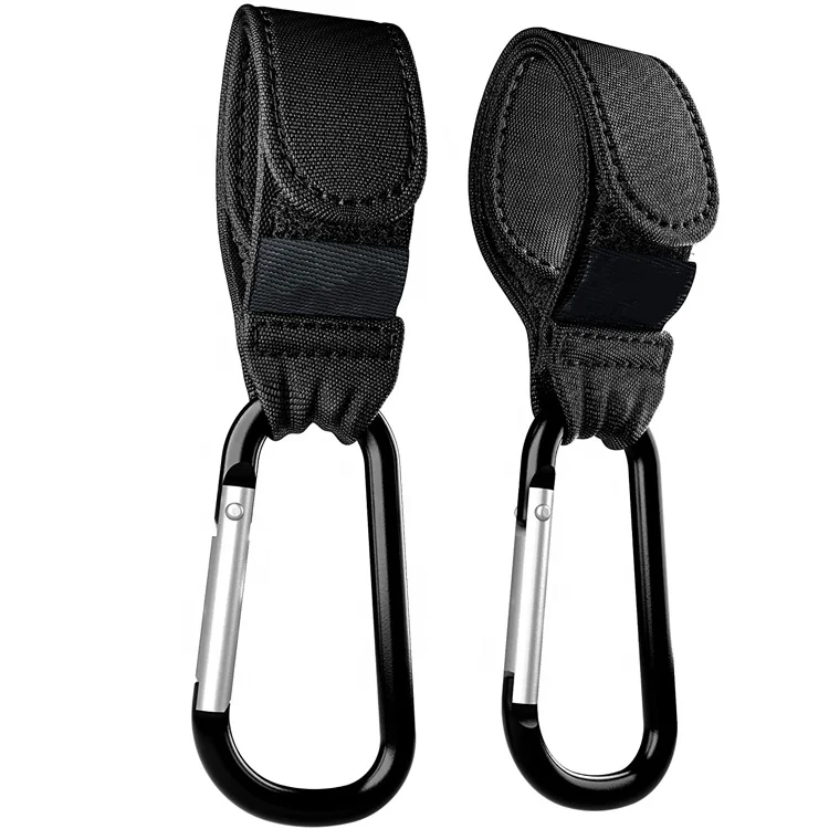 
Convenient Stroller Accessories Mommy Bag Hooks Baby Stroller Hooks Clips for Hanging Diaper Bags 