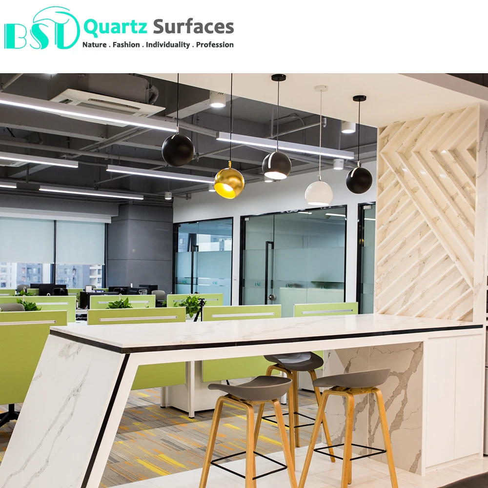 Mable Look-Alike Calacatta Gold Quartz Stone