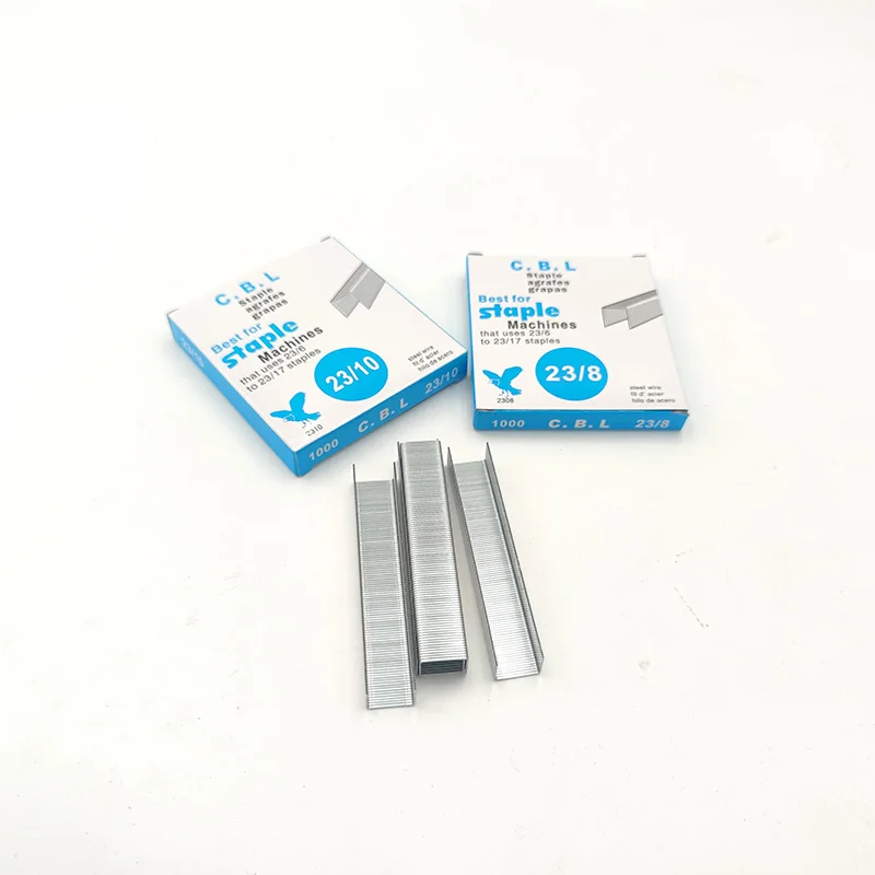 Factory supply  fast delivery  heavy duty staples 23/6  23/8  23/10 in low price