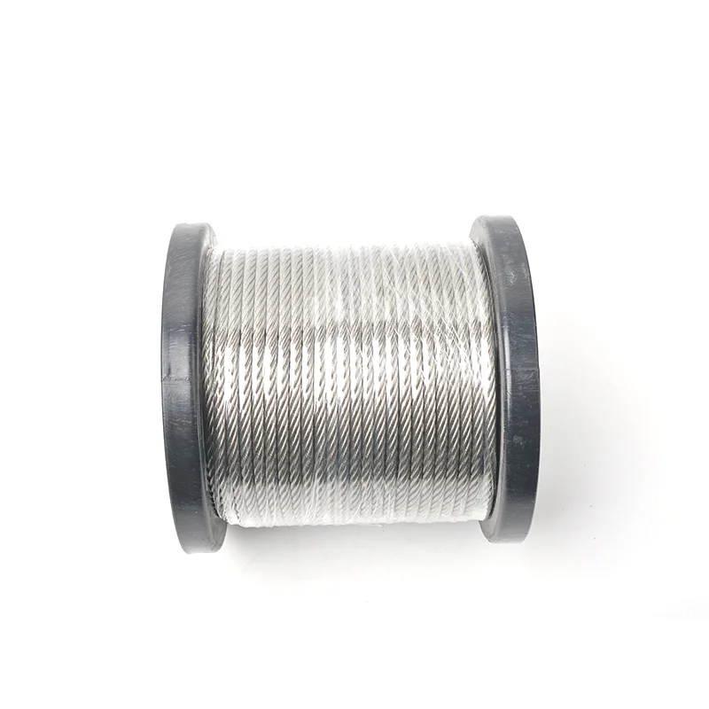 Plastic Coating Galvanised Coated Stainless Steel Wire Rope High Carbon Alloy Steel Wire Rod