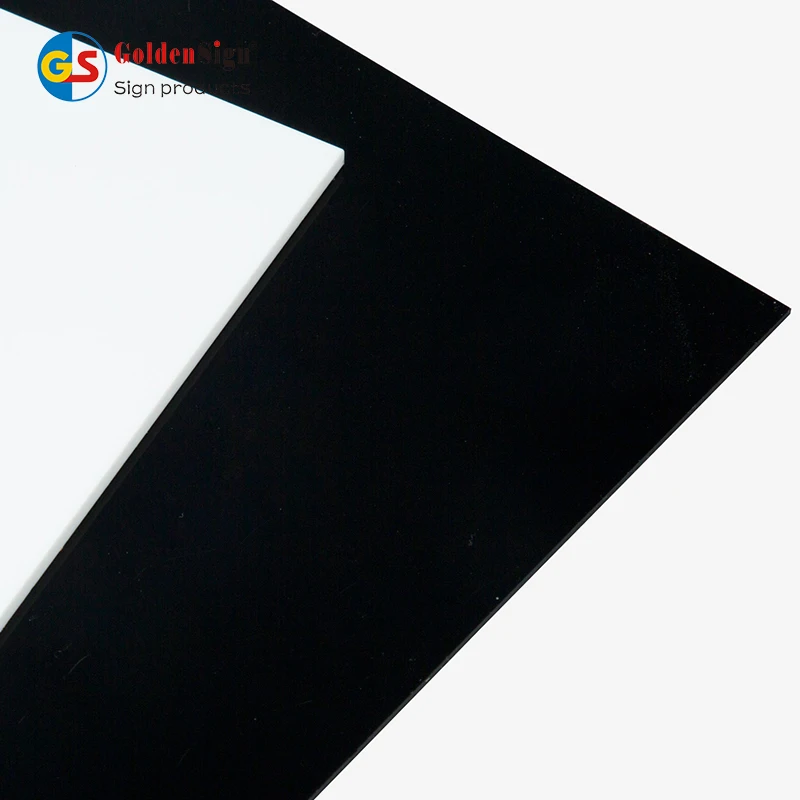 Goldensign 4*8ft  2mm transparent opal  pmma acrylic sheet