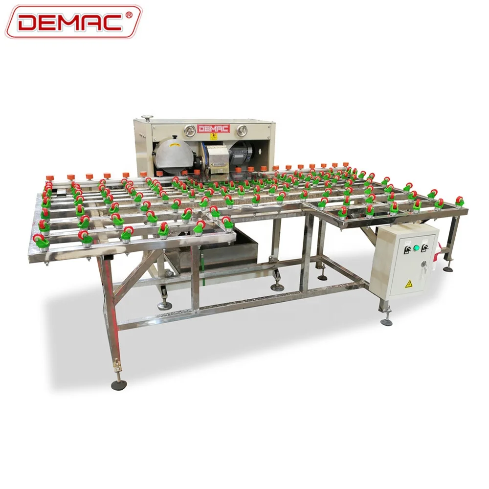 Accept customized Original Glass  With Air Float Diamond Wheel Glass Edging Machine