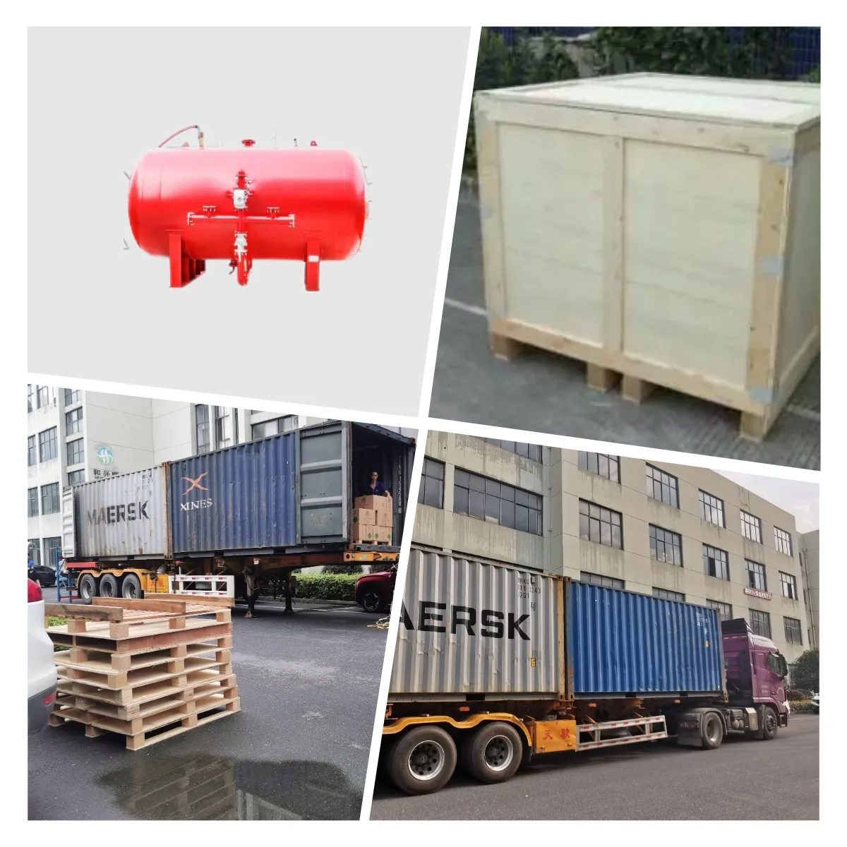 Bladder Tank Foam Solution Deployment System For Warehouses and storage facilities