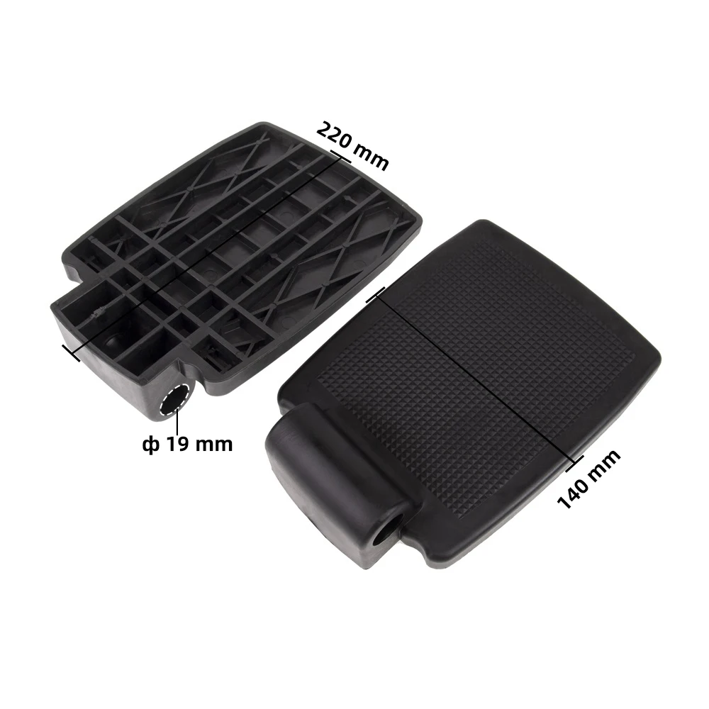 Wheelchair Foot Plate Rollator Walker Pp Nylon Foot Pedal