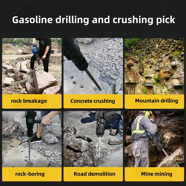 Manufacturer new design JHC-58 gasoline ground drill drilling rig machine