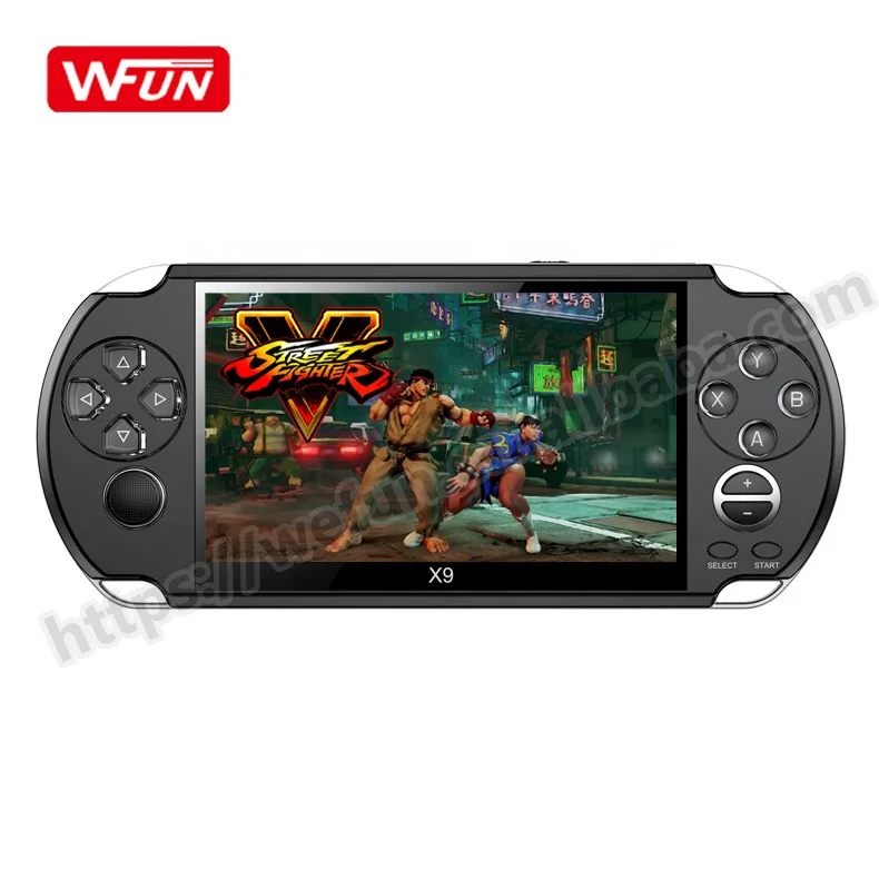 
Updated Portable X9 5.0inch Real 8GB Handheld Game Players & MP4 Video Player 32 Bit Games Console For PSP Games  (62434174234)
