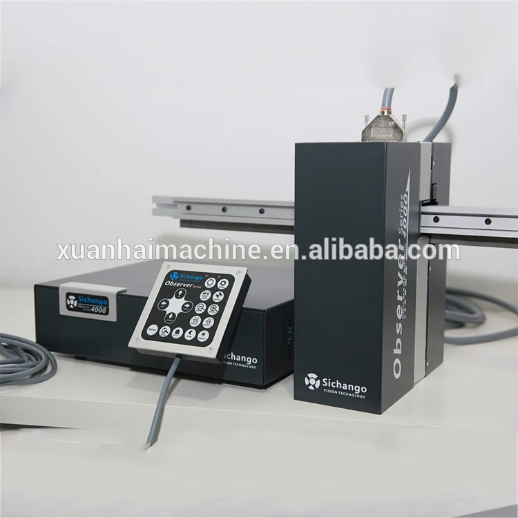 Video Web inspection system with camera and computer for flexo print machine