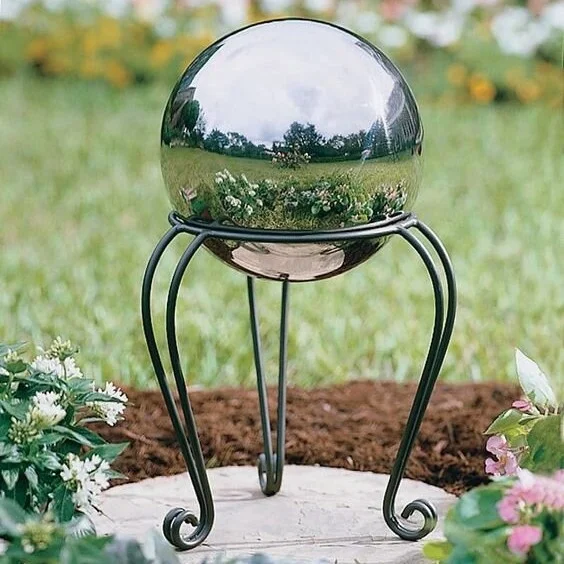 wholesale Garden Gazing Aisi304  Stainless Steel Mirror Balls for outdoor