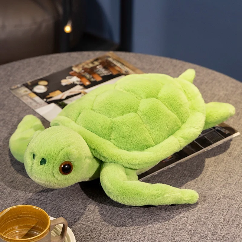 Manufacturer Factory ODM OEM Turtle Plush Toy  Soft Cushion Customized Mascot Stuffed Ocean Animal Plushies Pillow