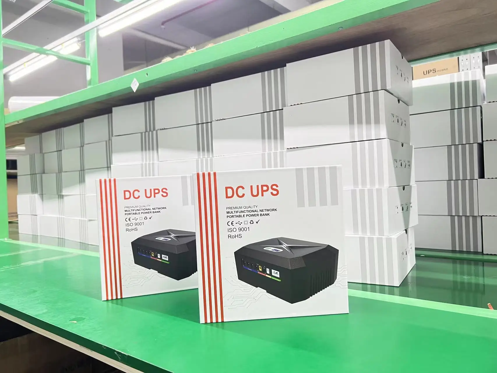 120W Mini DC UPS Lithium Battery Uninterruptible Power Supply 24V Input Voltage for Wifi Router