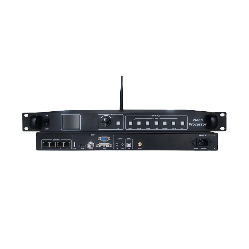 Коммерческая Цифровая рекламная фабрика Huidu VP410S VP1640 VP820 VP620 контроллер видеопроцессора