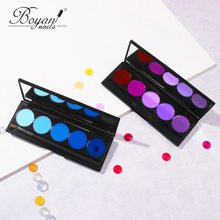 Professional customization all the colors cream pudding nail art gel colors solid cream nail gel polish