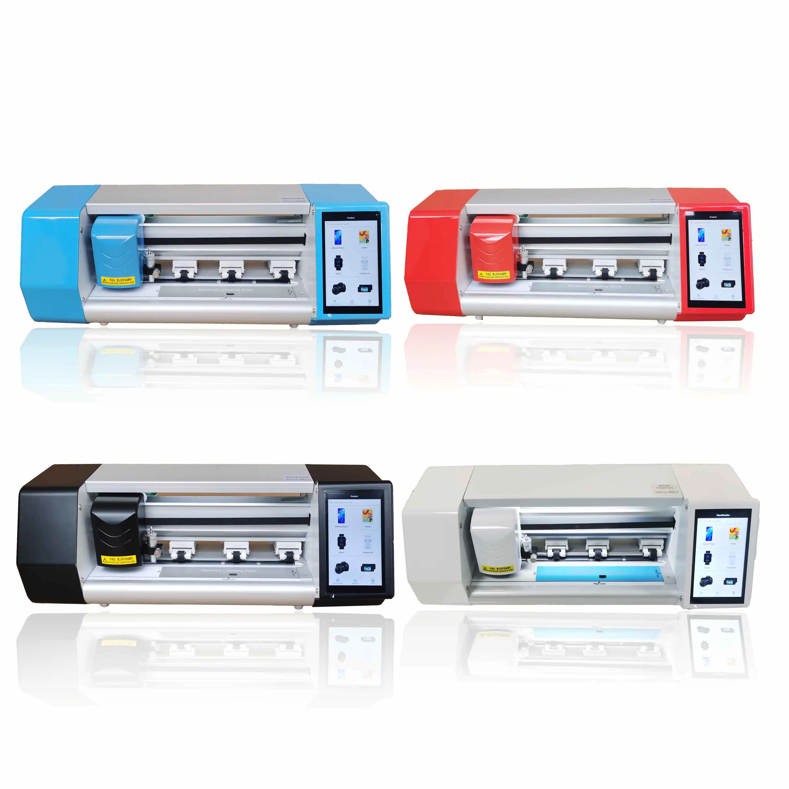 2023 Diy mobile cell phone hydrogel screen protector custom print and cut intelligent tpu film guard cutting machine cutter