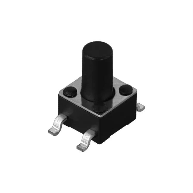 FOSEN 12v 0.5a 4p Smd Такт переключатель для электронных компонентов покупка Тактильный кнопочный переключатель SMD TS-1802