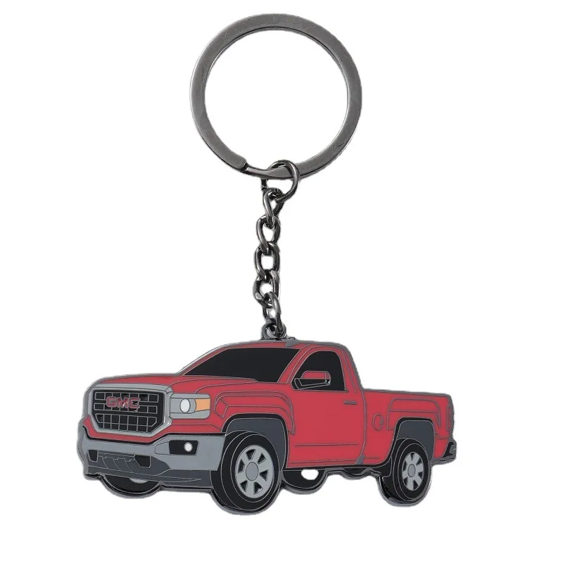 Wholesale Car Keychains Customized Metal Enamel Car Keychains
