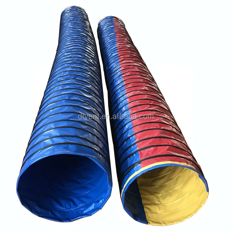 
Cool Runners Tunnel Hugging Non Constricting PVC Dog Agility Tunnel Bag set 