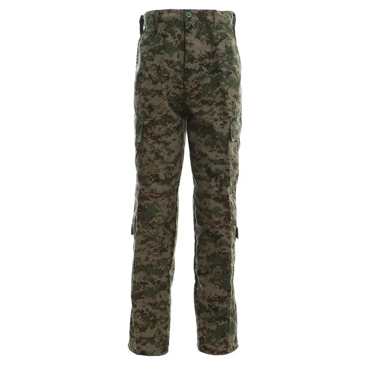 Cheap Work Clothes Many Pockets Anti-Shrink FG Camo Security Uniform