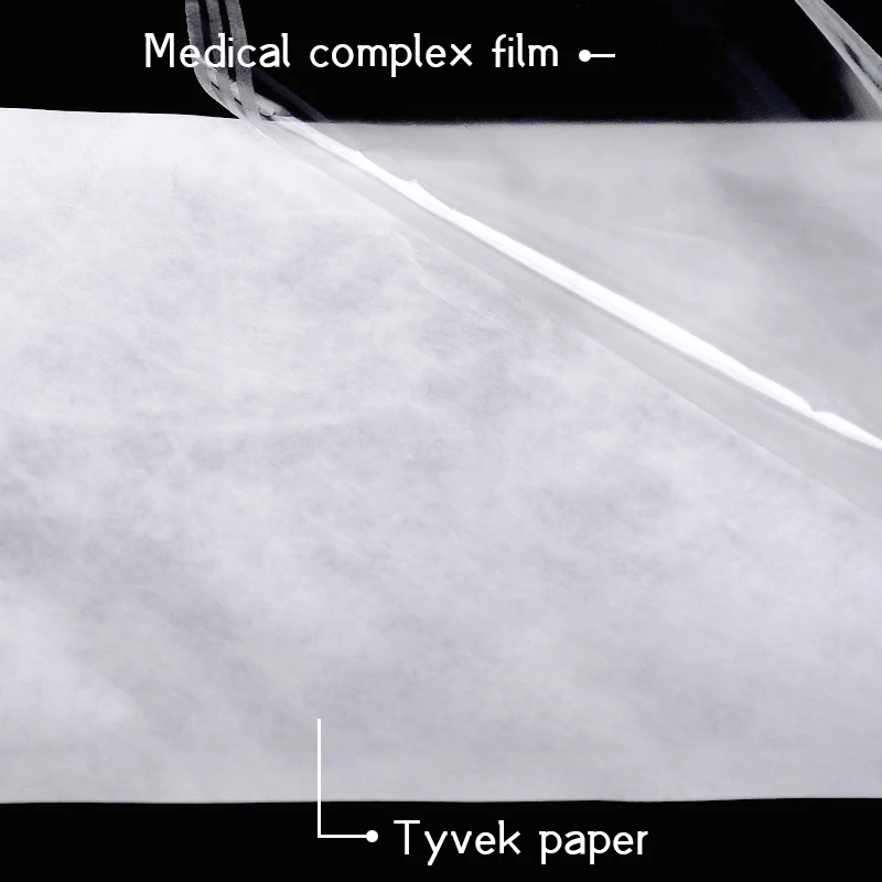 Medical dental surgical salon use disposable sterile packaging bag