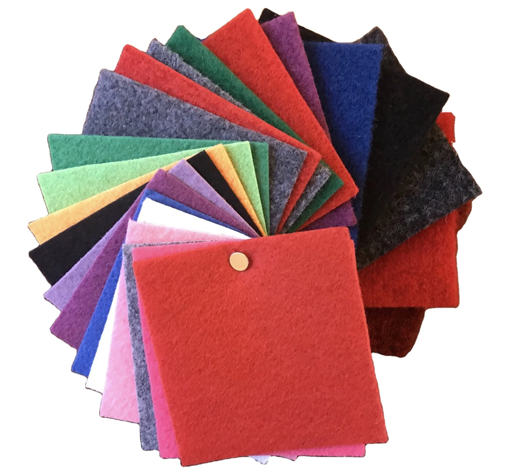 100% Polyester Plain Exhibition Disposable Carpet