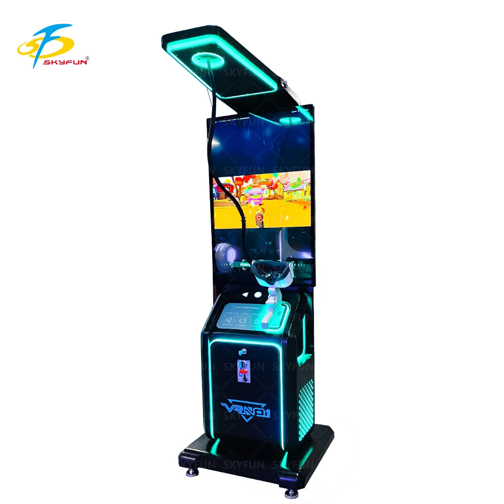 Easy To Operate VR Space Self Service Boxing Multi-Games Coin Operated VR Shooting Simulator Game Machine