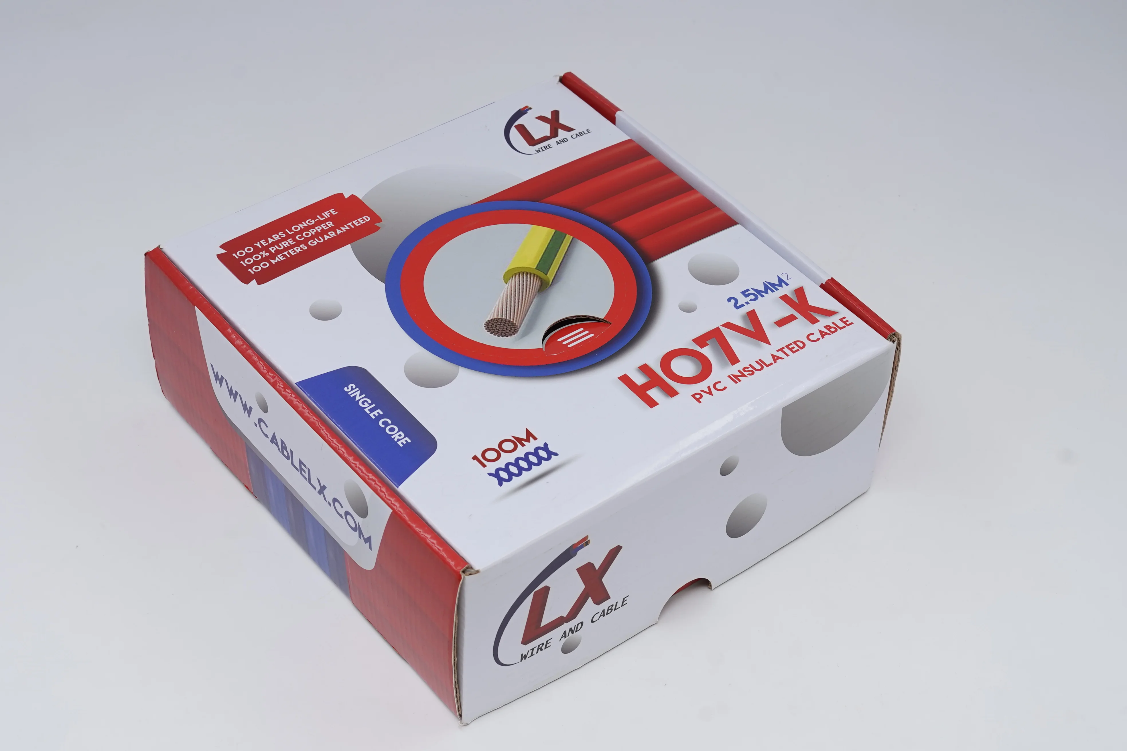 1,5 мм, 2,5 мм, 4 мм, 6 мм, одножильный медный Электрический строительный кабель с изолированной оболочкой из ПВХ и ПЭ