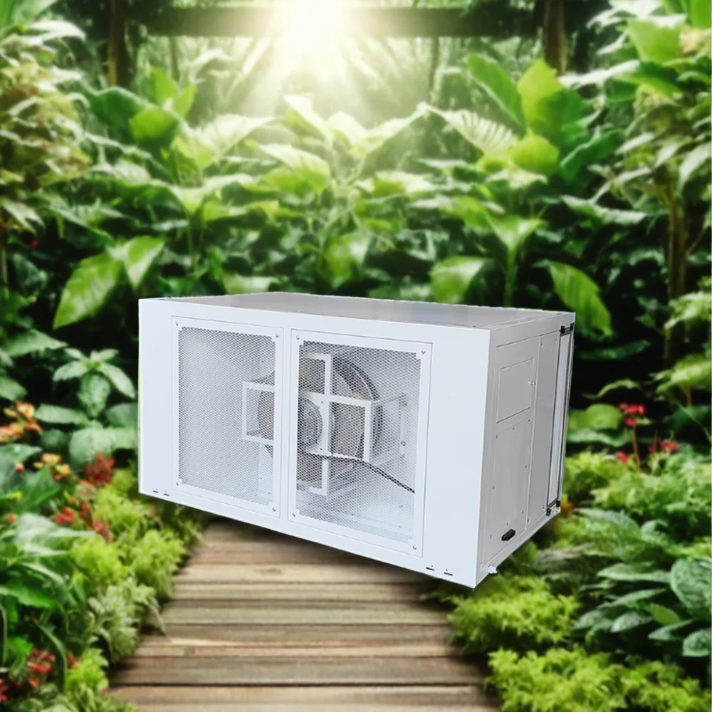 TOJJE High Efficiency  Energy Saving Compressor-Based 500P/D Ceiling Dehumidifier For Grow Room Greenhouse Hydroponics Room Hemp