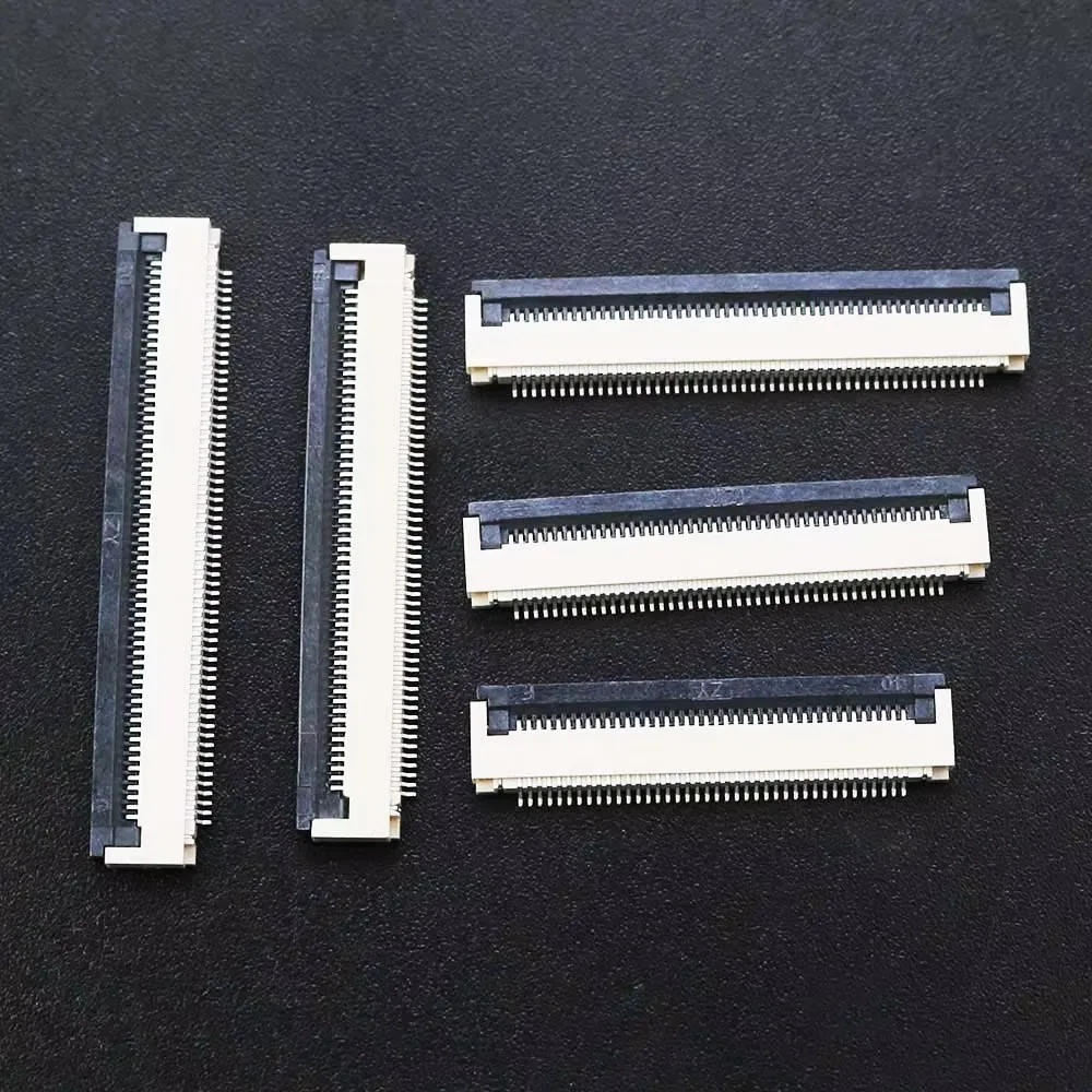 FPC FFC разъем 0 5 мм плоский кабель PCB разъемы SMT ZIF 40P 45P 50P 54P 60P Pin H = 1