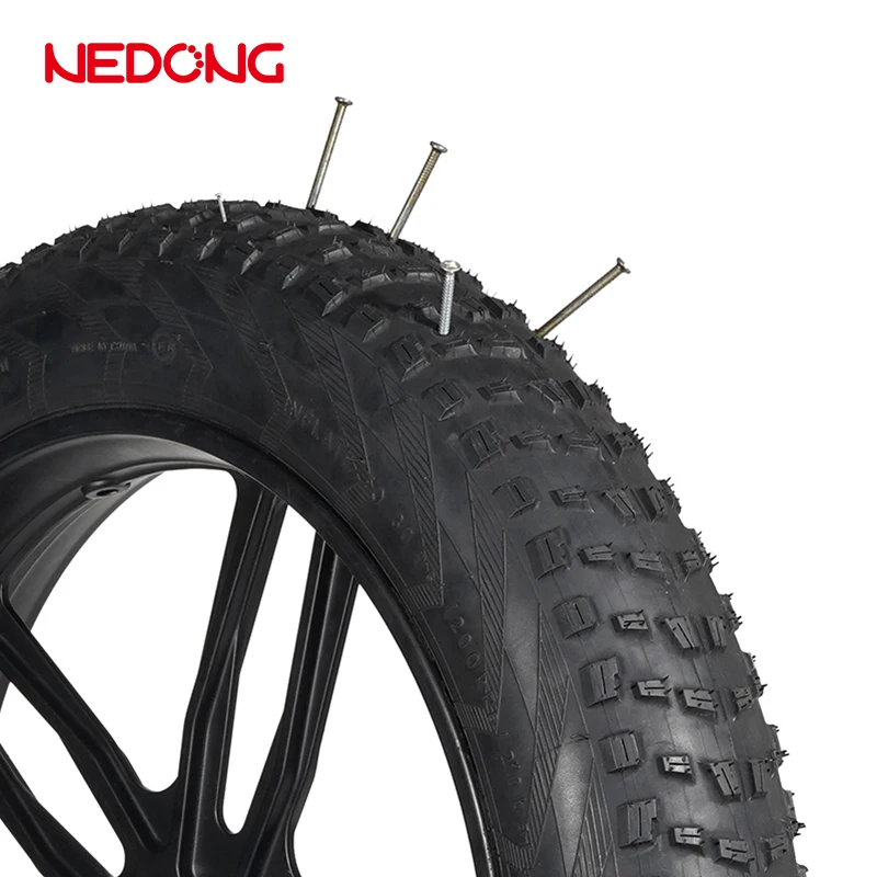 Nedong 20x4 0 плотная шина для велосипеда 4-дюймовая горного
