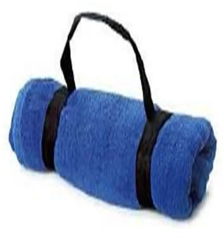 Махровое однотонное пляжное полотенце из 100% хлопка с принтом и сумкой для