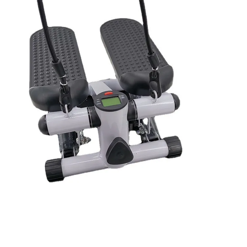 Adjustable Resistance Gym Exercise Step Aerobic Fitness Mini Stepperwith Rope Indoor Hydraulic Cylinder Exercise Stepper
