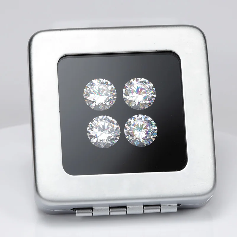 Super Factory Making Real Moissanite VVS1 Clarity Grading Excellent Cutting GRA Moissanite Diamond With Certificate