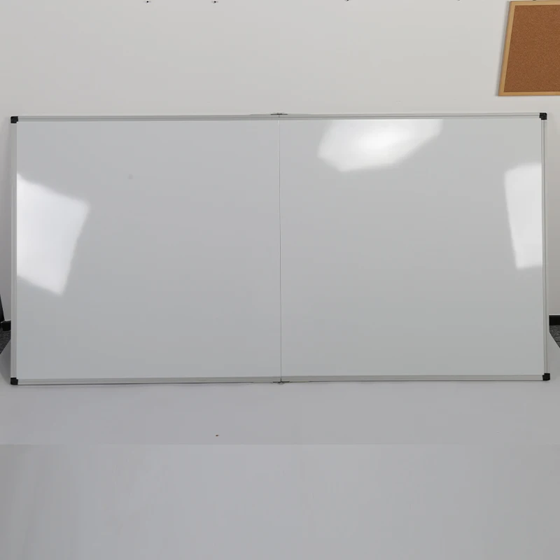 Professional Whiteboard Factory Produces Large Foldable Aluminum Frame Single-Sided Magnetic Whiteboard For Wall