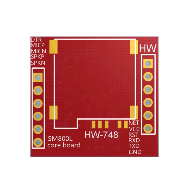 GPRS Board Micro SIM Core Board Integrated Circuits Chip Sim800l GSM Module