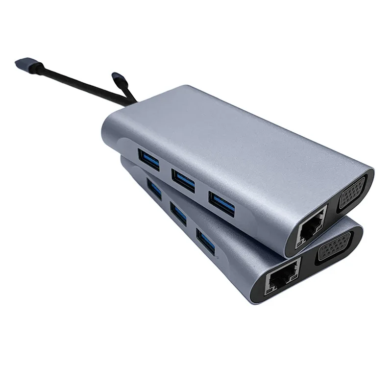 7 in 1 multi hub 8 in 1 type c hub usb 3.0 hub 7 ports pd 87w fast charging