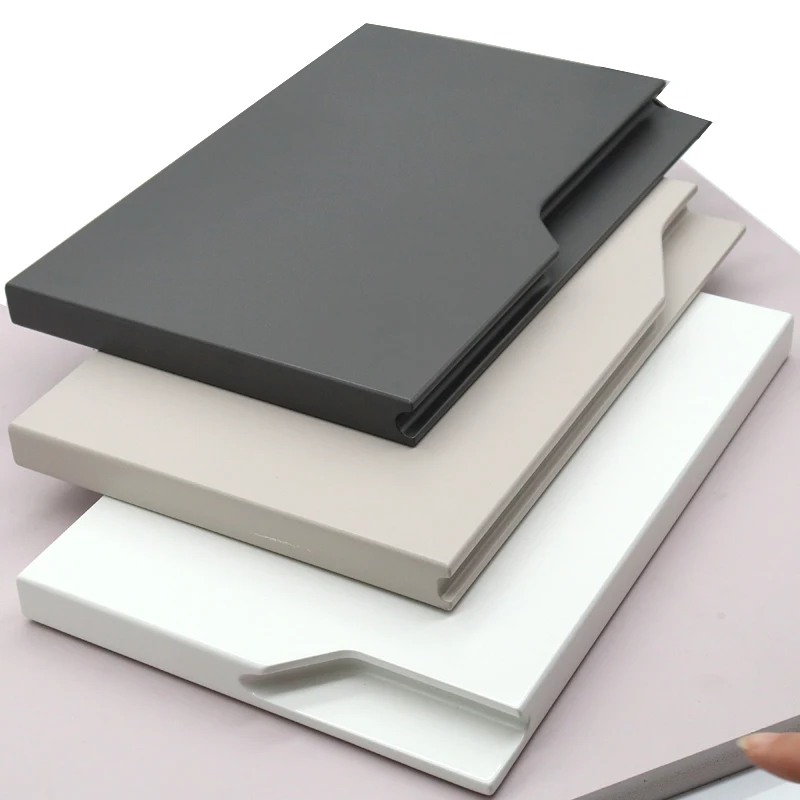 Environment-friendly health 360 degree seamless powder coating mdf price for door panels