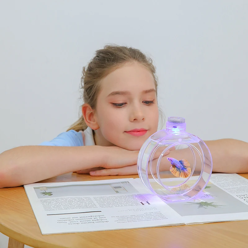 Настольный акриловый аквариум Zaohetian аксессуары для аквариума резервуар Медузы