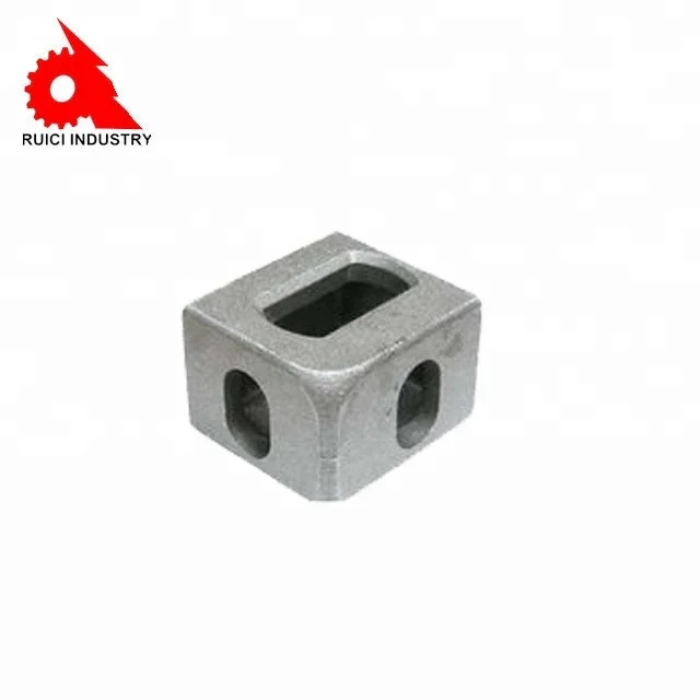 
Custom iron casting container corner fitting 