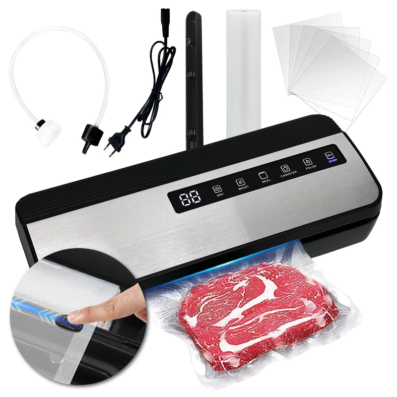FULLY STARTER KITS 5 buttons fast sealing competitive food vacuum sealer machine