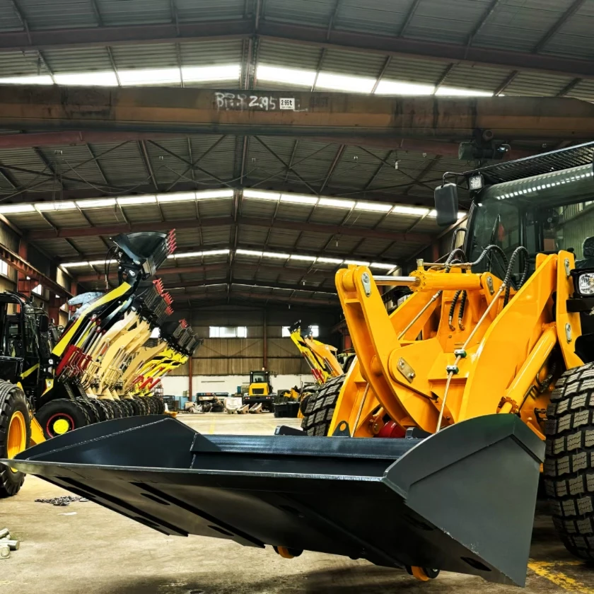 Best Selling China Original Earthmoving Machinery Loading Equipment Front Wheel Loader With Deluxe Cab for sale