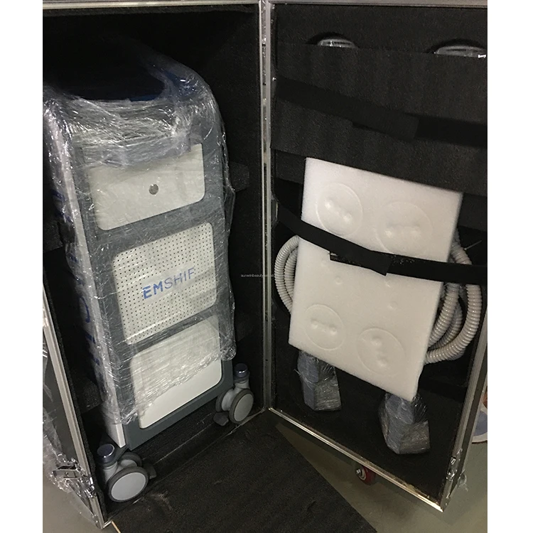 Hottest emslim rf body slimming machine muscle stimulate sculpt building fat loss reduce removal burning 4 handle nova neo hiemt